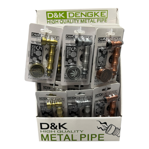 [Temp-HAM-001642] D&K DENGKE DK8504A 3 IN 1 SMOKING SET BOX OF 24
