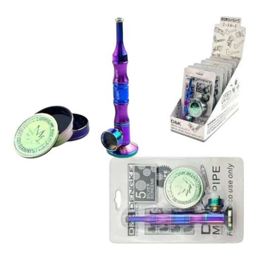 [Temp-HAM-001648] D&K DENGKE DK8827CH 2 IN 1 METAL PIPE & GRINDER 6CT