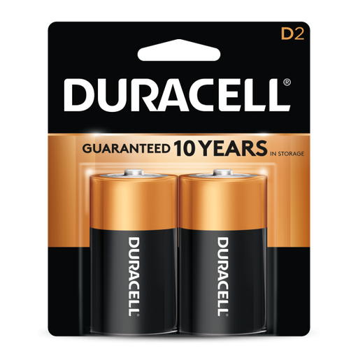 [Temp-HAM-001768] DURACELL D BATTERIES 2CT BOX OF 6