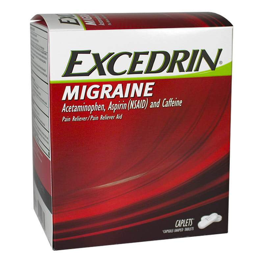 [Temp-HAM-001871] EXCEDRIN MIGRAINE PAIN RELIEVER CAPLETS 2CT BOX OF 25