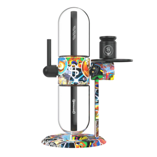 [Temp-HAM-002265] GRATEFUL DEAD X STUNDENGLASS LEGACY PATCHWORK GRAVITY HOOKAH