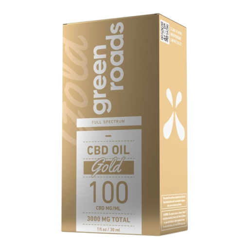 [Temp-HAM-002285] GREEN ROAD 3000MG GOLD CBD OIL 30ML