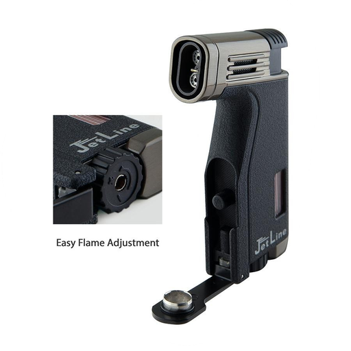 [Temp-HAM-002552] JETLINE C-45 DUAL FLAME POCKET TORCH LIGHTERS BOX OF 12
