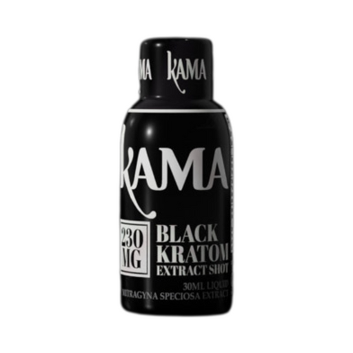 [Temp-HAM-002619] KAMA 230MG BLACK KRATOM EXTRACT SHOTS BOX OF 12