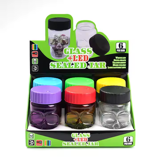[Temp-HAM-002925] LED GLASS SEALED JAR BOX OF 6