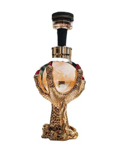 [Temp-HAM-003212] LUXX 4685 ALUMINUM CLAW RESIN HOOKAH