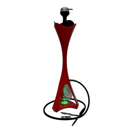 [Temp-HAM-003215] LUXX 4726 INFERNO ALUMINUM RESIN HOOKAH