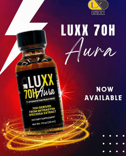 [Temp-HAM-003233] LUXX 7OH AURA 7-HYDROXY KRATOM SHOTS BOX OF 12