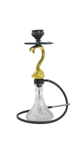 [Temp-HAM-003239] LUXX ALUMINUM SNAKE RESIN HOOKAH