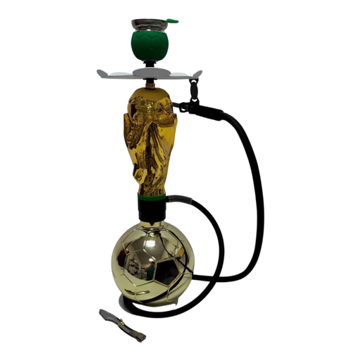 [Temp-HAM-003257] LUXX WORLD CUP ALUMINUM RESIN HOOKAH