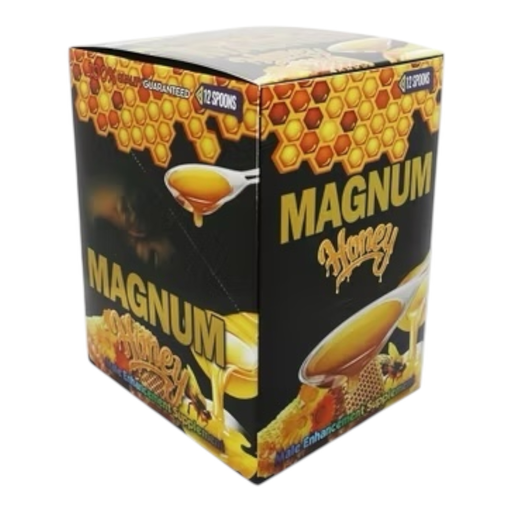 [Temp-HAM-003260] MAGNUM SENSUAL ENHANCEMENT HONEY 22G BOX OF 12
