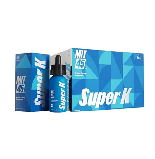[Temp-HAM-003335] MIT 45 SUPER K BLUE KRATOM DIETARY SUPPLEMENT BOX OF 12